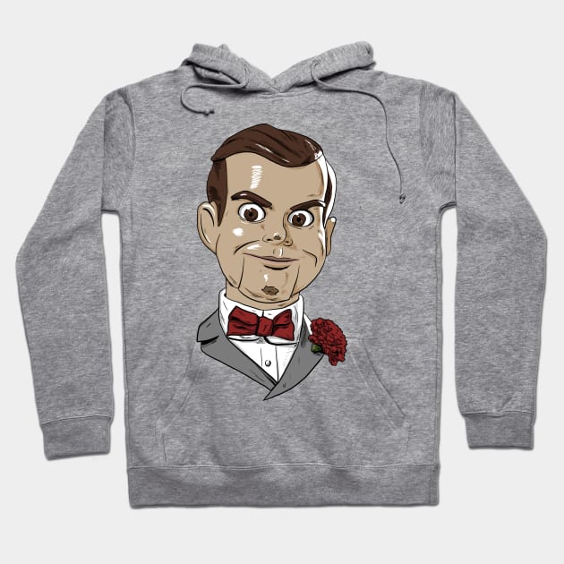 Slappy the Dummy Hoodie by Black Snow Comics